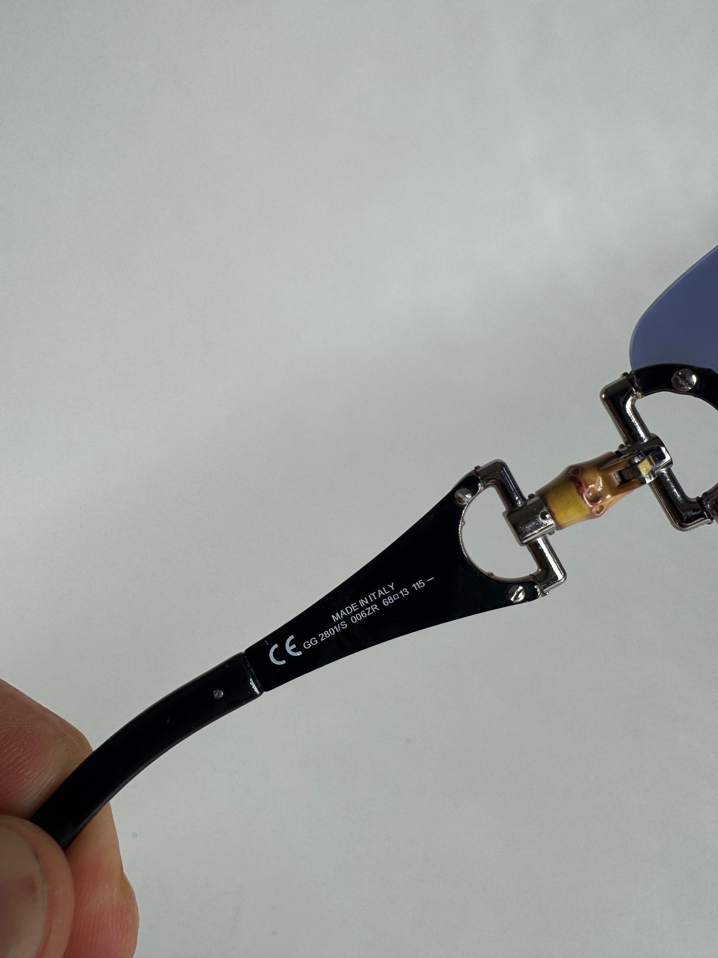 Vintage Gucci Bamboo Sunglasses