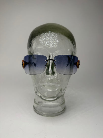 Vintage Gucci Bamboo Sunglasses