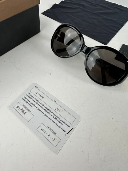 Vintage Loewe Oversized Sunglasses Black