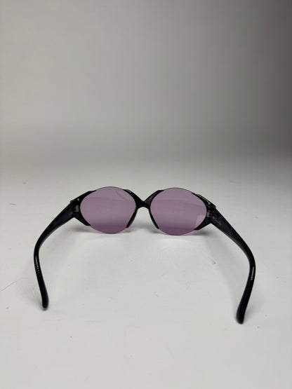 Vintage Dior Sunglasses Black Purple