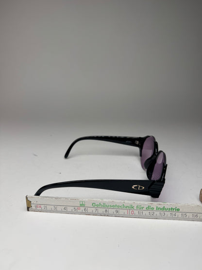 Vintage Dior Sunglasses Black Purple