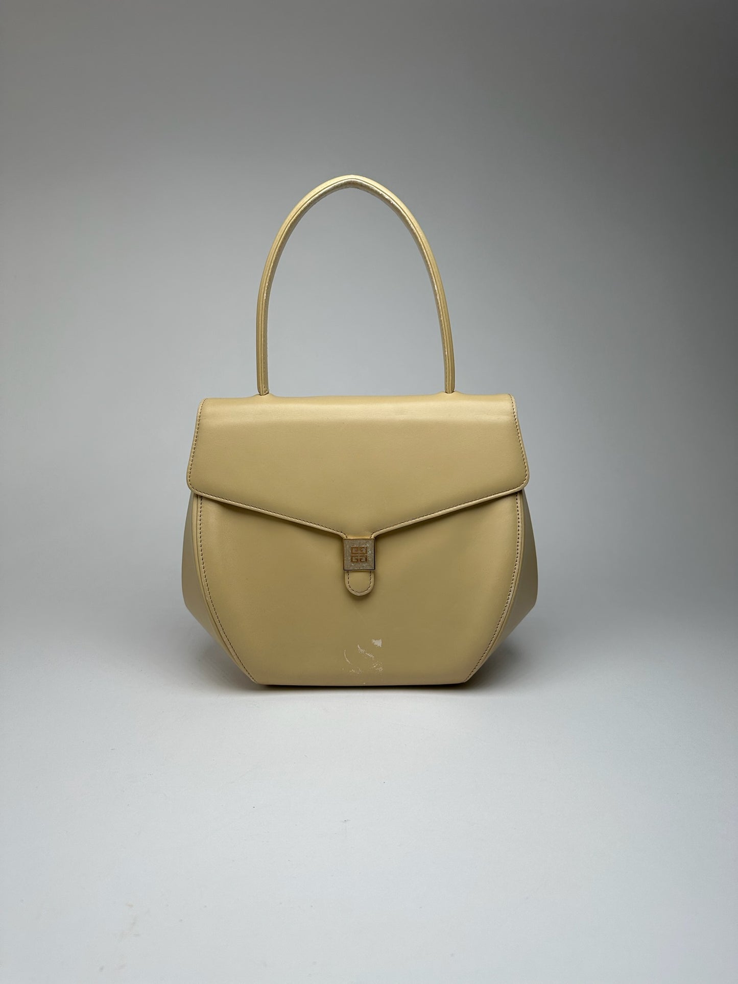 Vintage Givenchy leather Bag beige