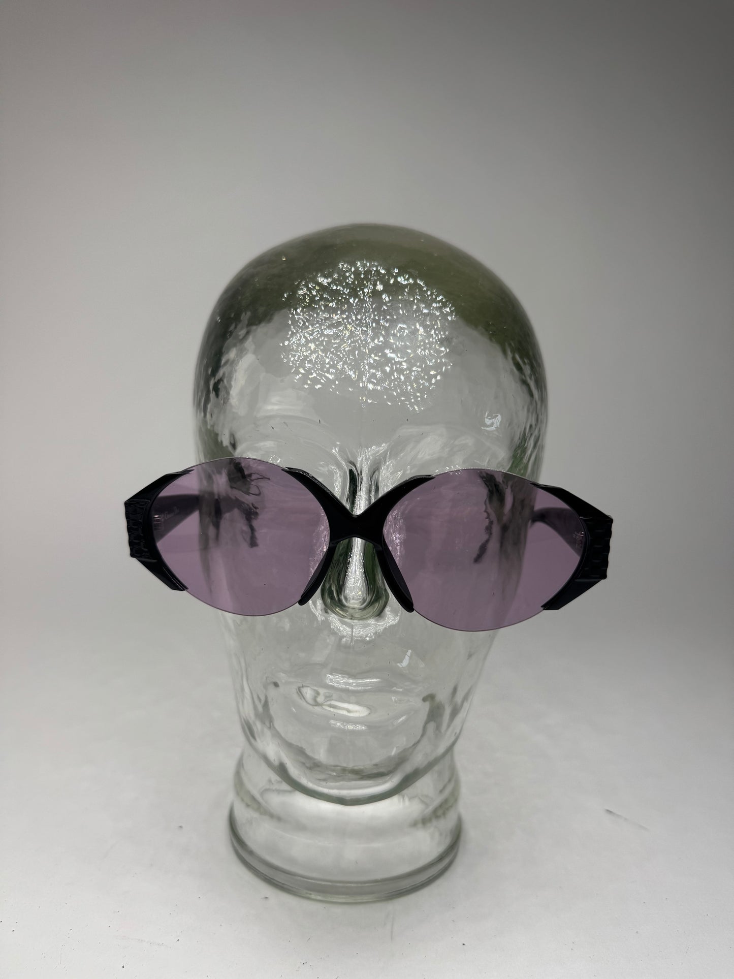 Vintage Dior Sunglasses Black Purple