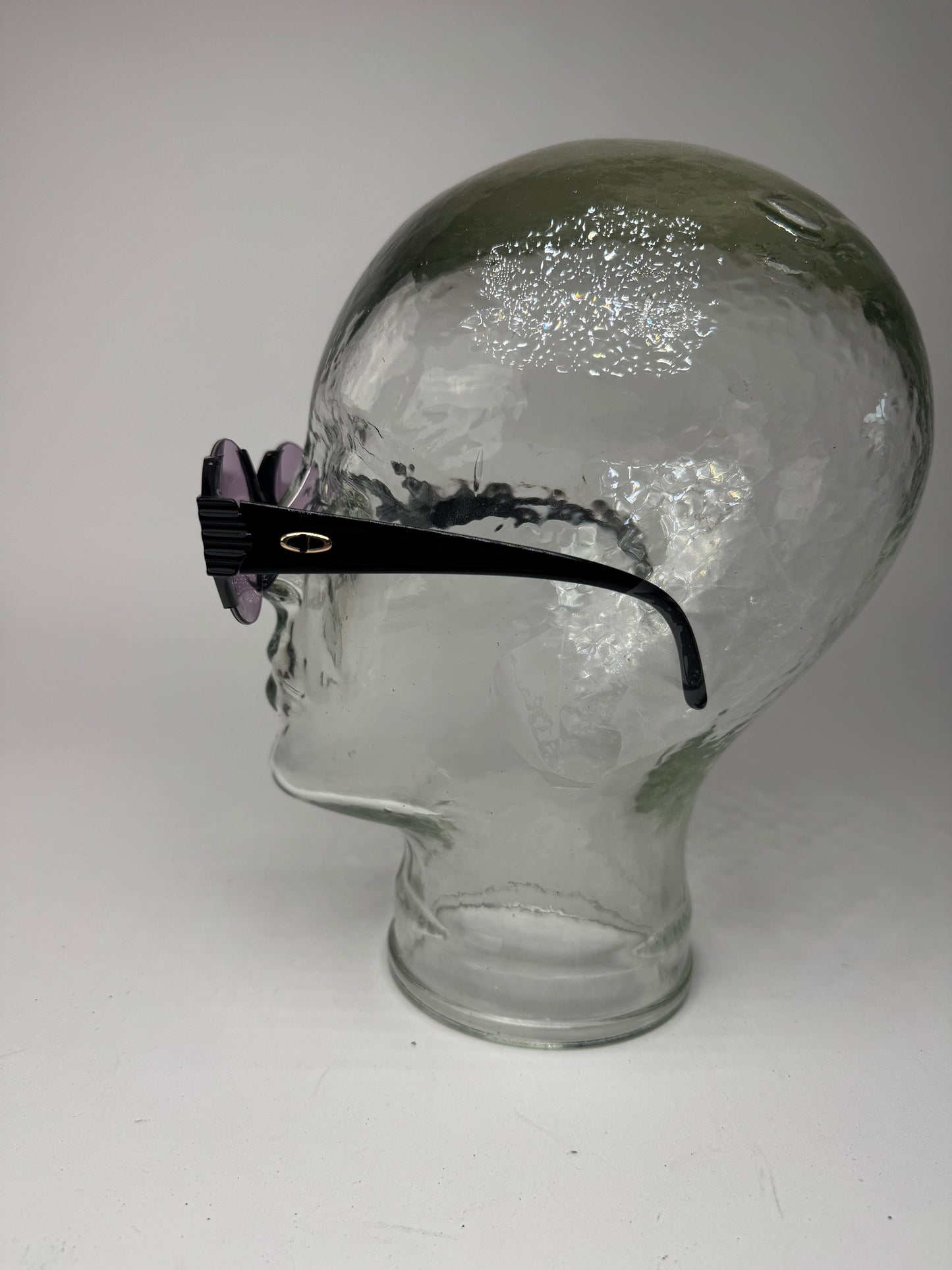 Vintage Dior Sunglasses Black Purple