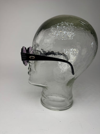 Vintage Dior Sunglasses Black Purple