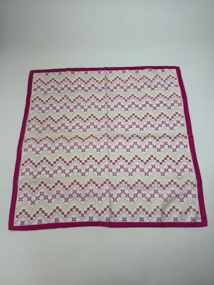 Vintage Celine Scarf Purple White