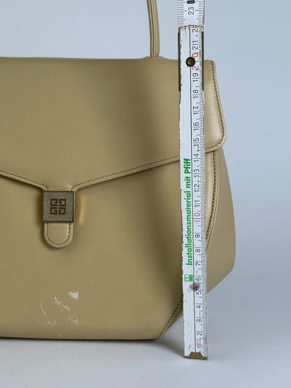 Vintage Givenchy leather Bag beige