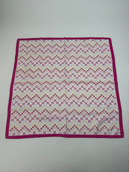 Vintage Celine Scarf Purple White