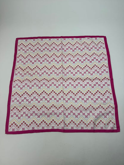 Vintage Celine Scarf Purple White