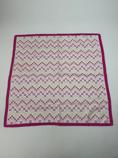 Vintage Celine Scarf Purple White
