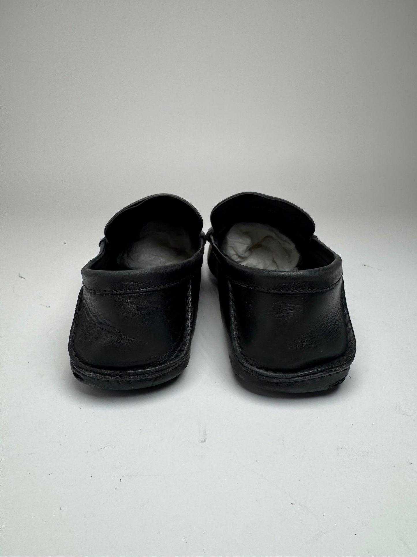 Vintage Gucci Horsebit leather Loafer black EU41 Men