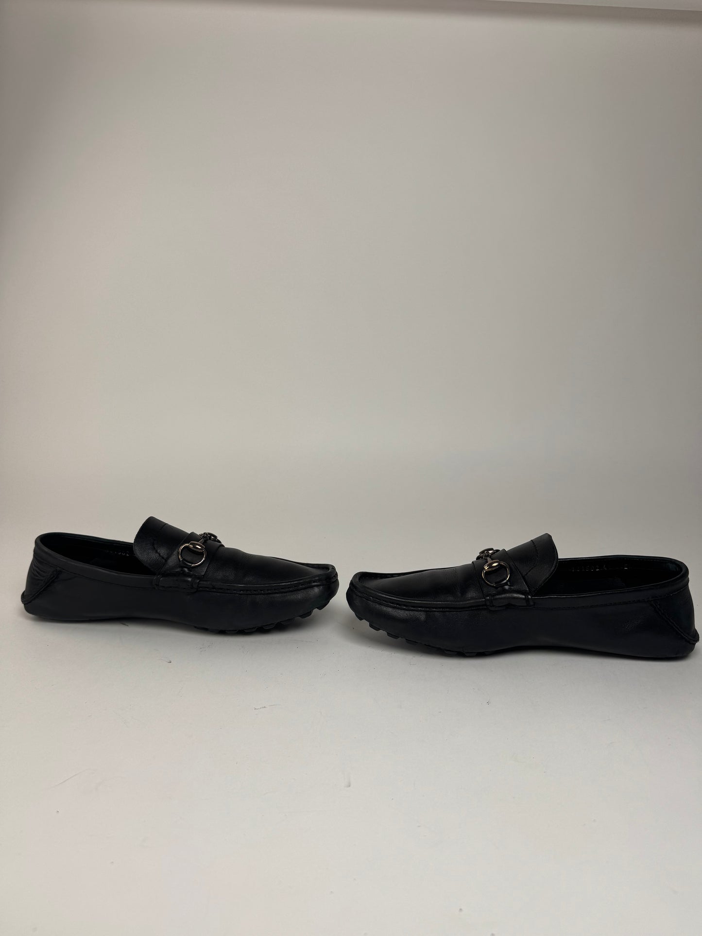 Vintage Gucci Horsebit leather Loafer black EU41 Men