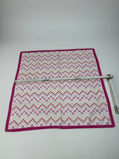 Vintage Celine Scarf Purple White