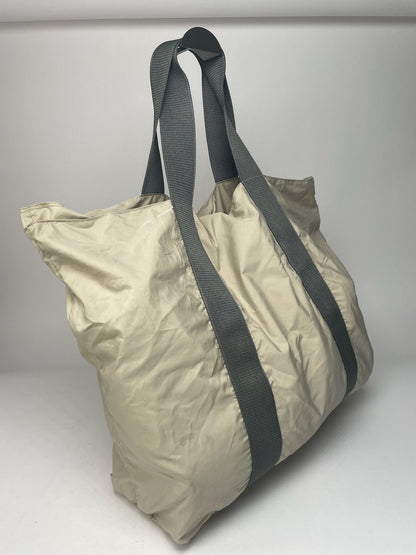 Vintage Prada Sport Travel Bag White