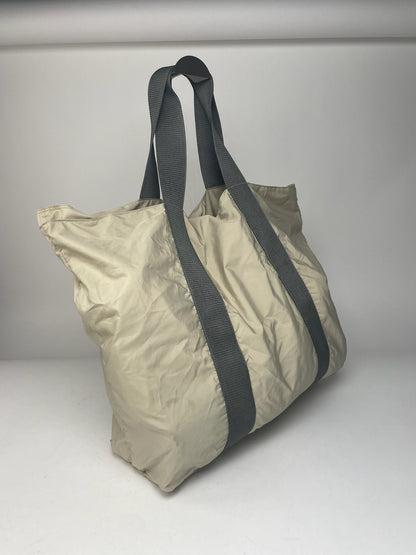 Vintage Prada Sport Travel Bag White