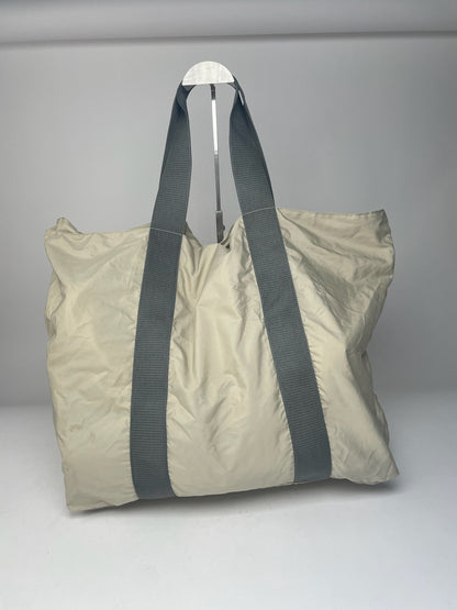 Vintage Prada Sport Travel Bag White