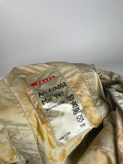 Vintage Prada Sport Travel Bag White