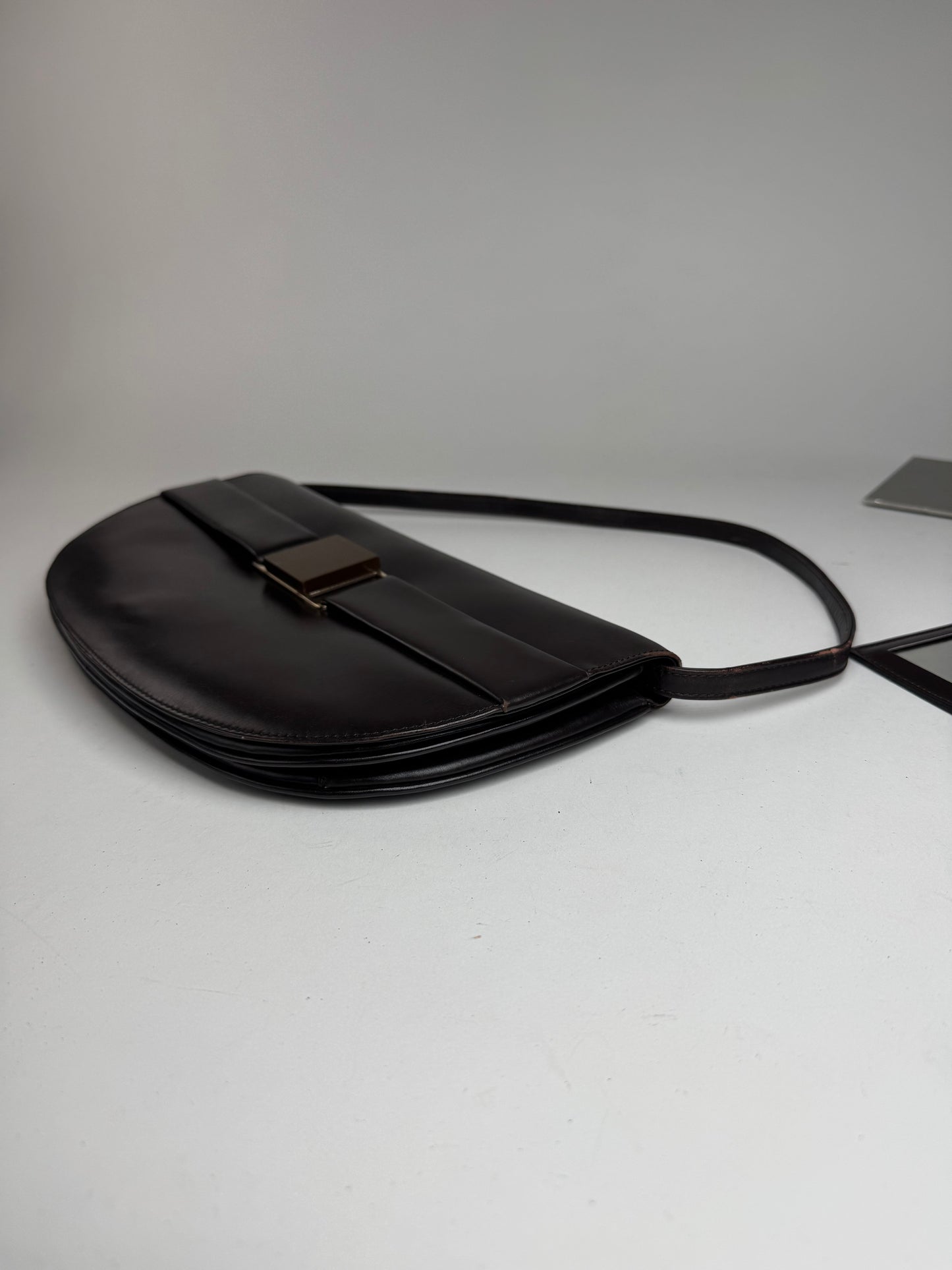 Sac vintage en cuir Loewe marron