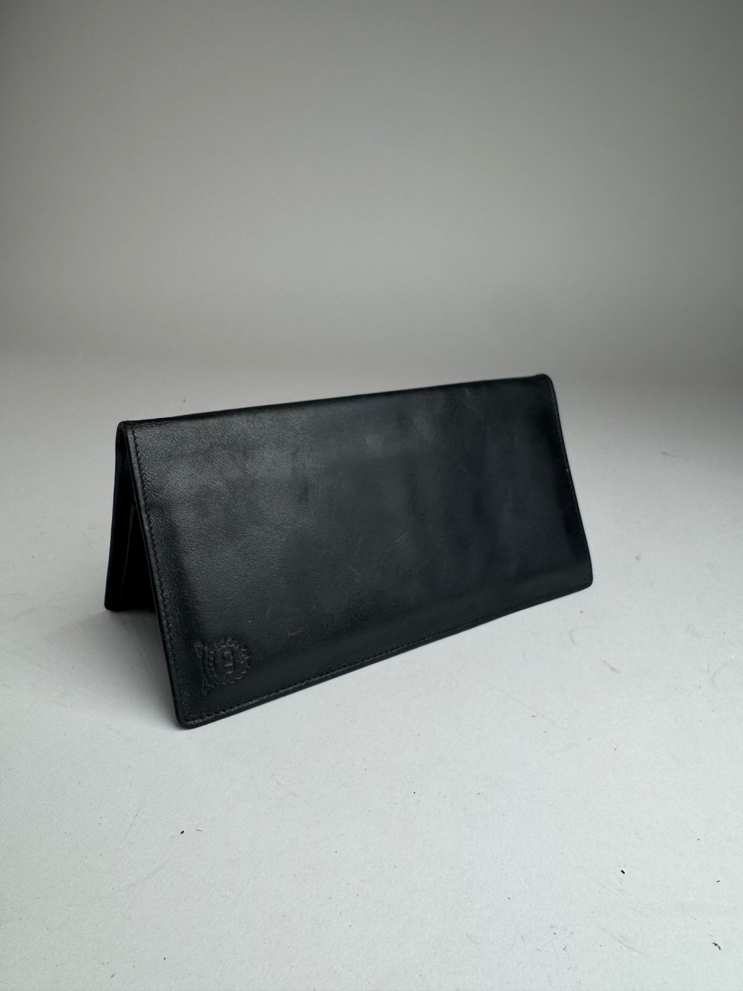 Vintage Dior Leather Card Holder / ID holder black