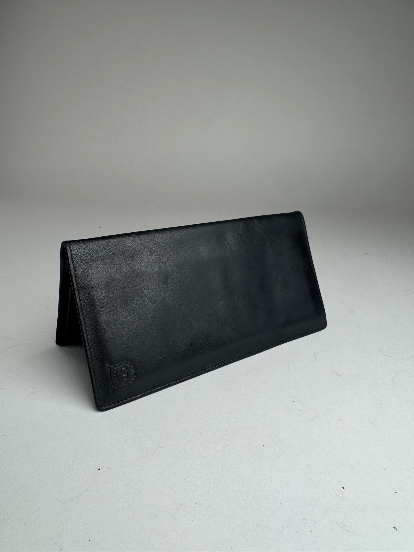 Vintage Dior Leather Card Holder / ID holder black