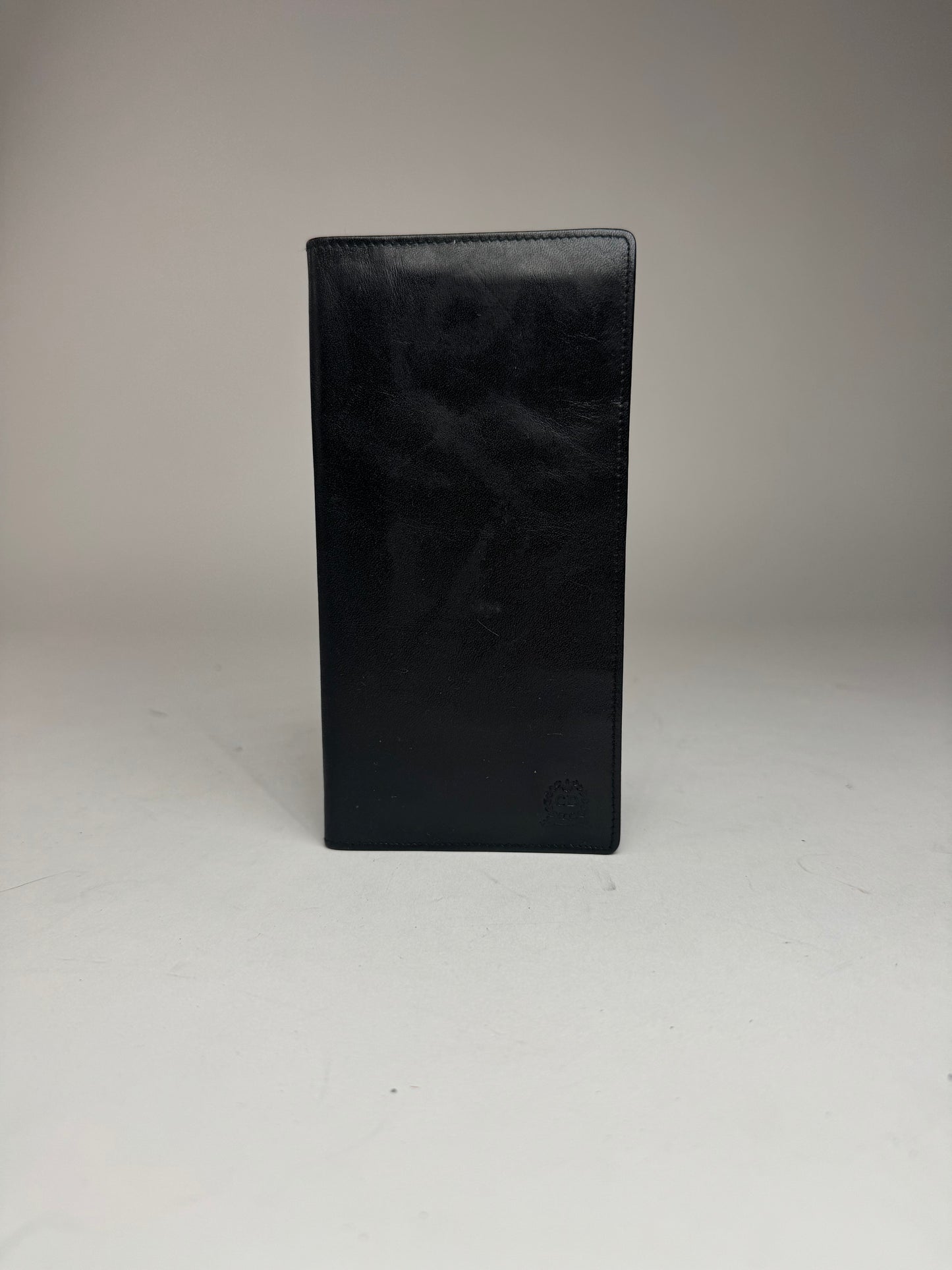 Vintage Dior Leather Card Holder / ID holder black