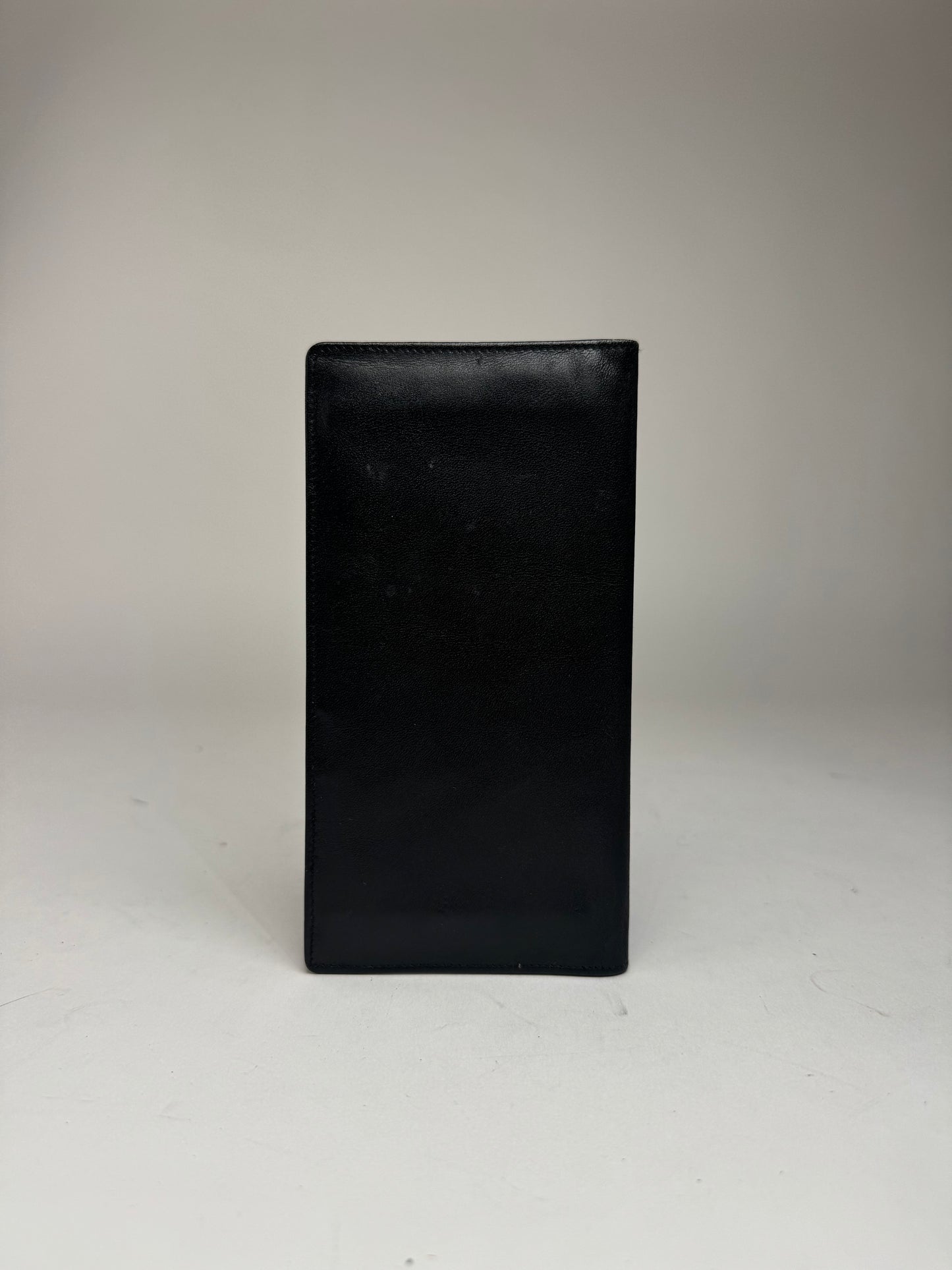 Vintage Dior Leather Card Holder / ID holder black