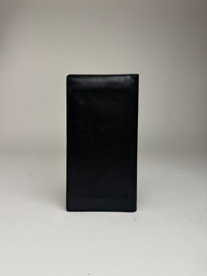 Vintage Dior Leather Card Holder / ID holder black