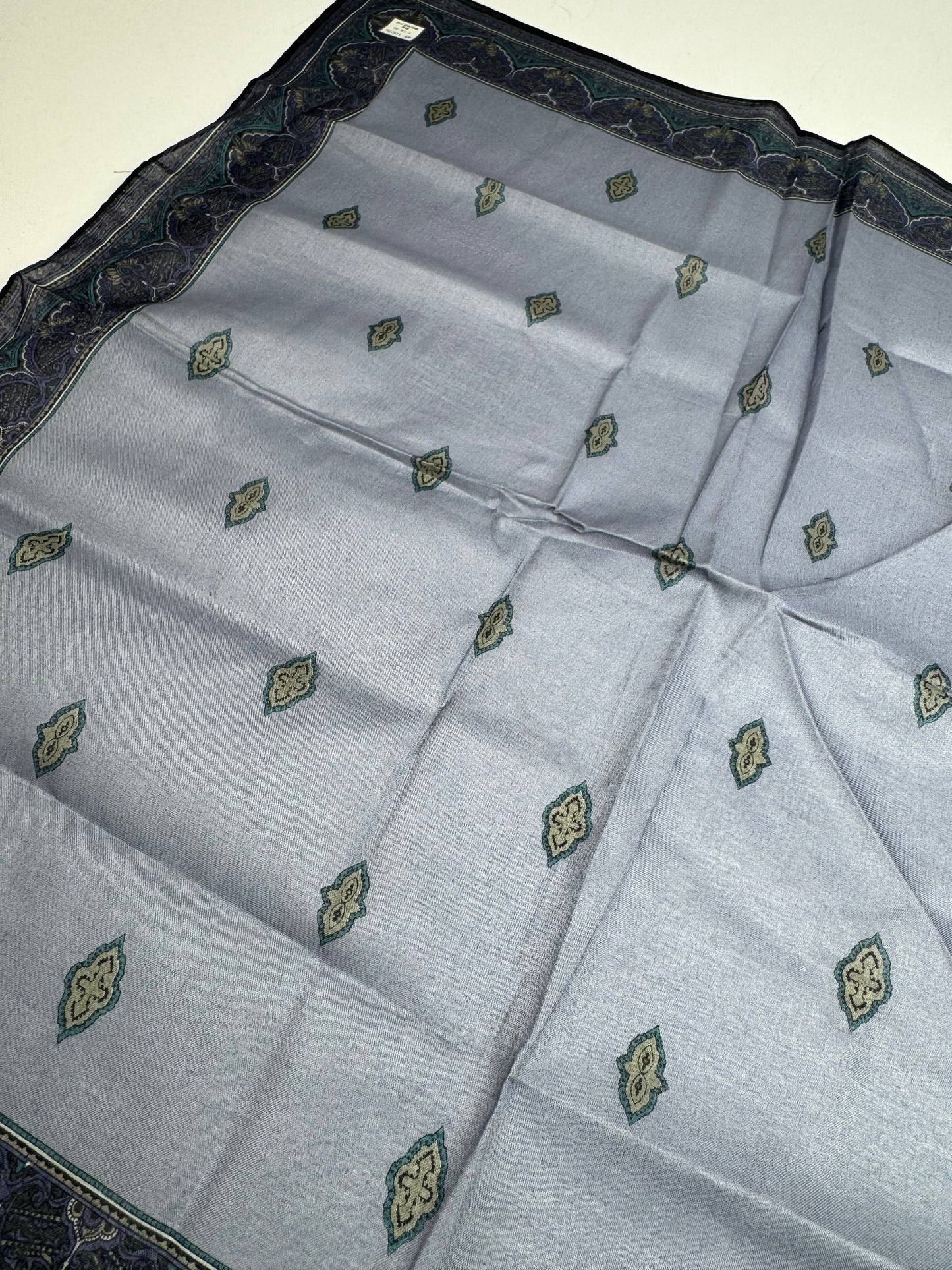 Vintage Dior Scarf Purple Dark Green