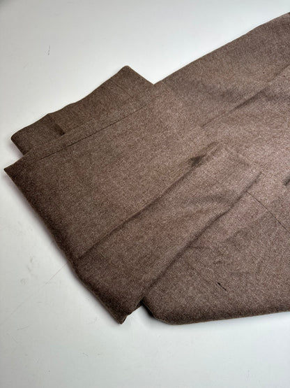 Vintage Yves Saint Laurent Wool Pants Brown 38/M