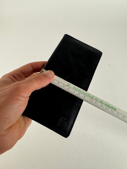 Vintage Dior Leather Card Holder / ID holder black