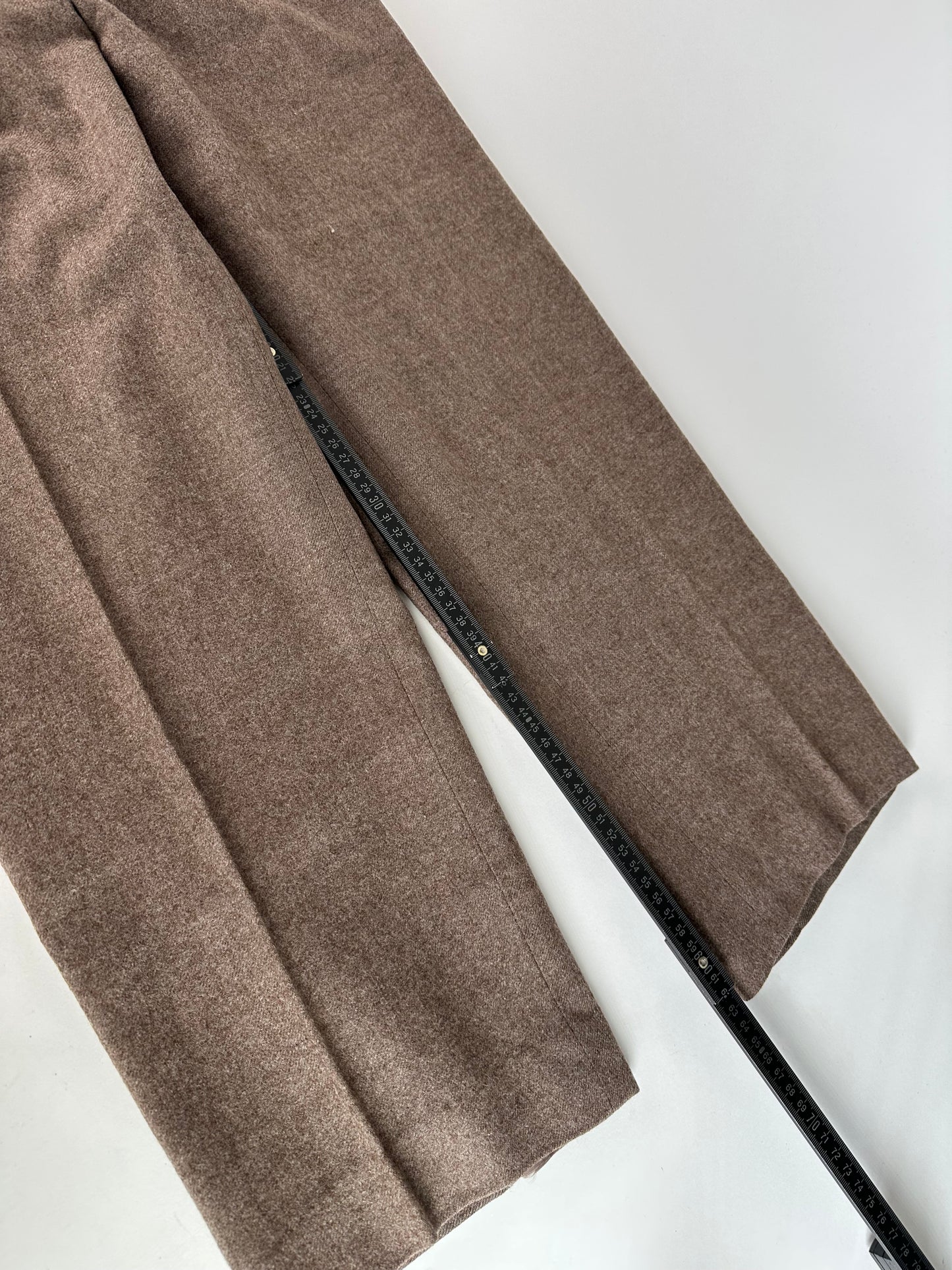 Vintage Yves Saint Laurent Wool Pants Brown 38/M