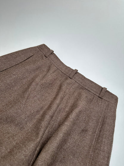 Vintage Yves Saint Laurent Wool Pants Brown 38/M