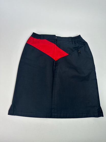 Vintage Dior skirt red navy