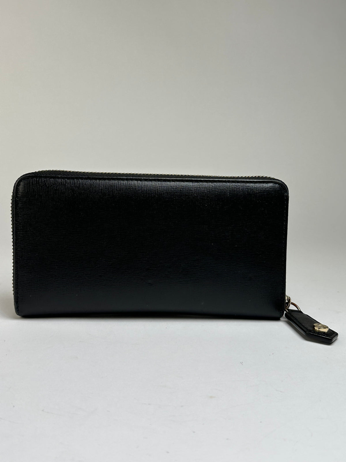 Vintage Vivienne Westwood Zip Around Wallet c. Late 2000s Black