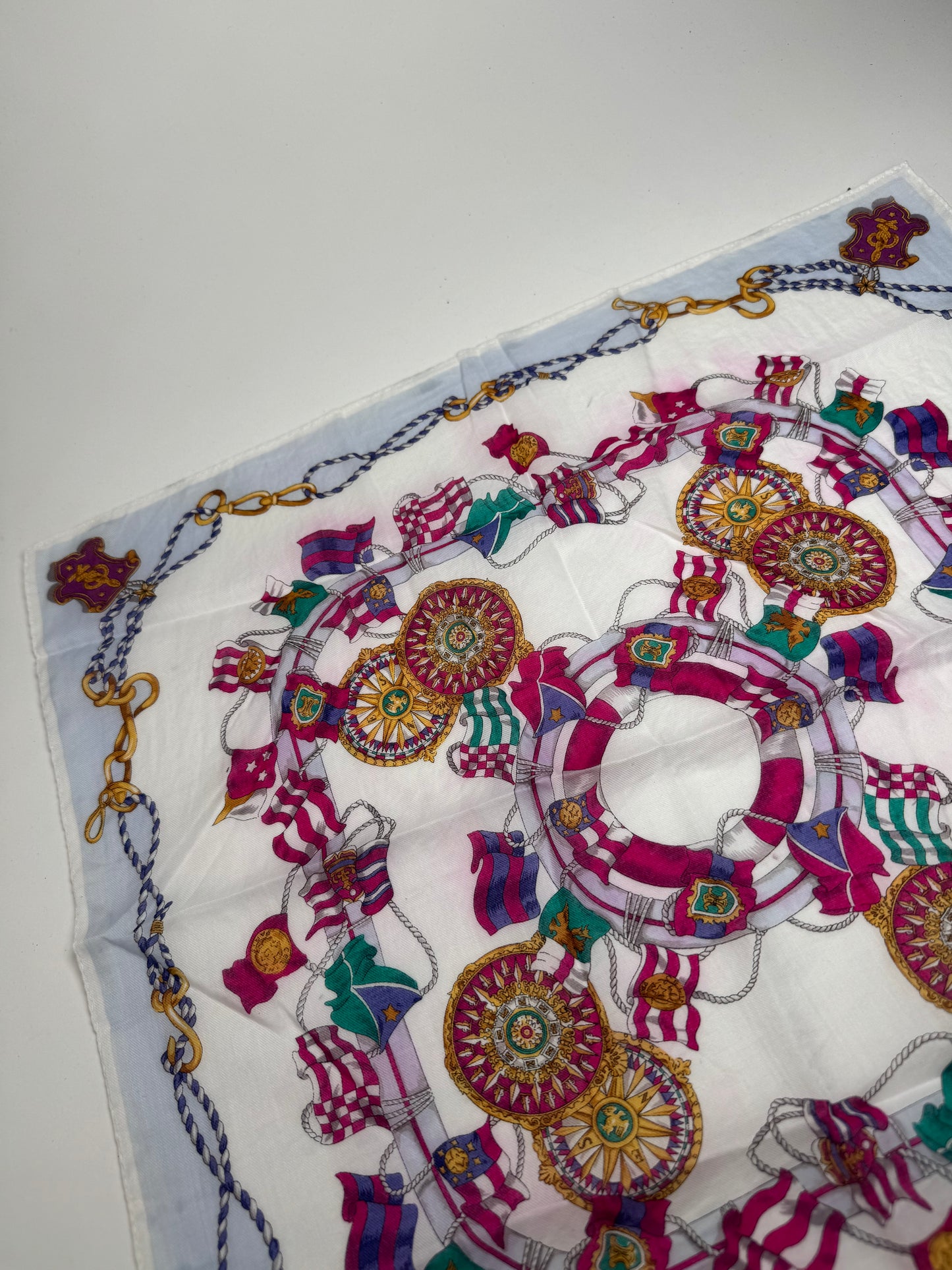 Vintage Celine floral scarf