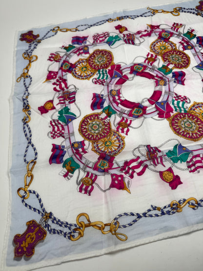 Vintage Celine floral scarf