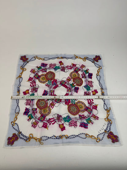 Vintage Celine floral scarf