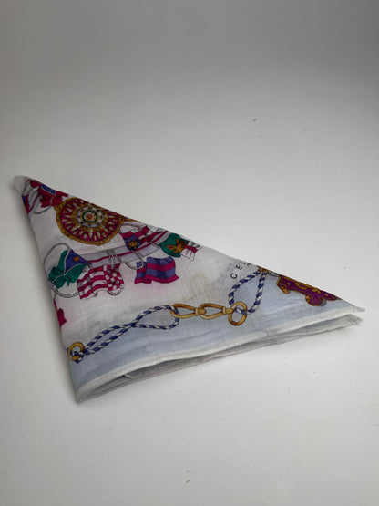 Vintage Celine floral scarf