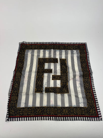 Vintage Fendi FF Scarlet brown