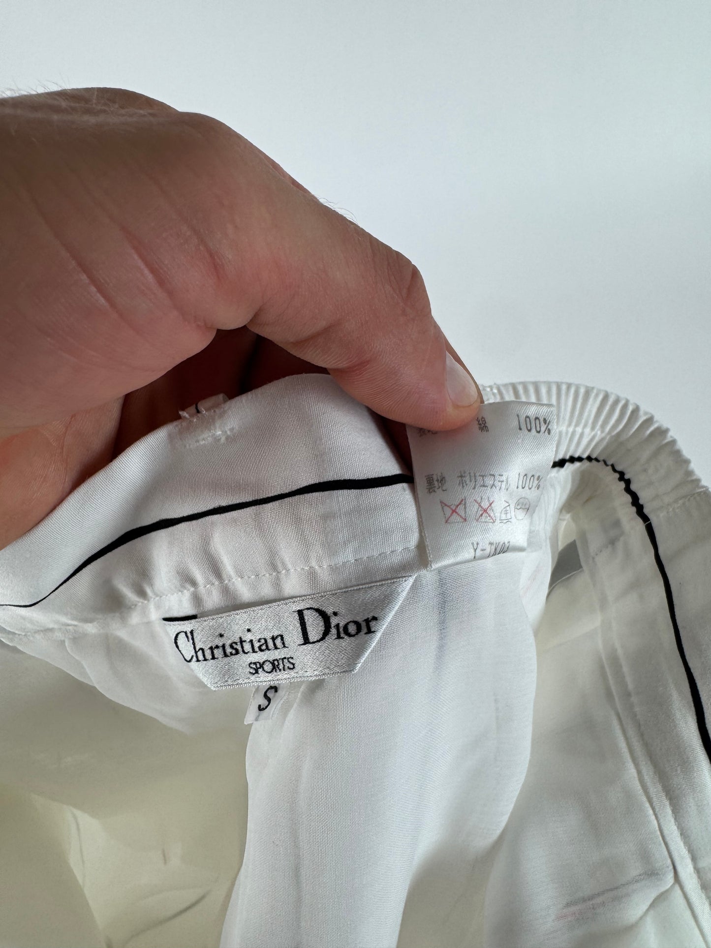 Vintage Dior Striped shorts S