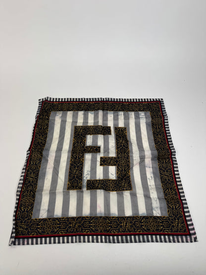 Vintage Fendi FF Scarlet brown