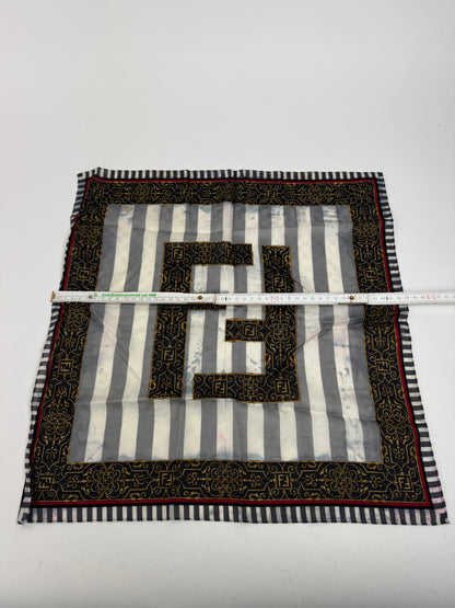 Vintage Fendi FF Scarlet brown