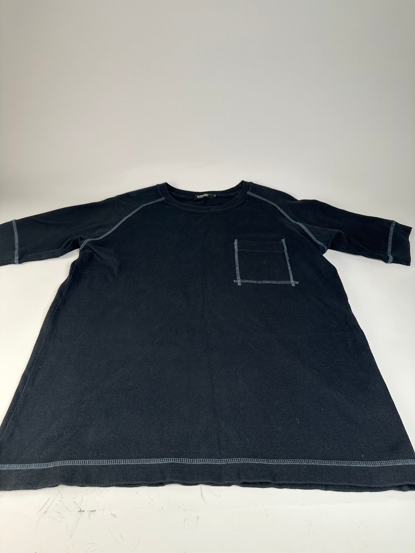 Vintage Burberry Cotton T-shirt Black L