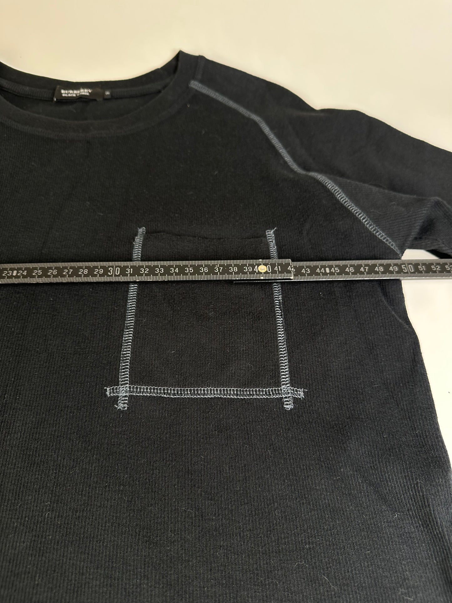 Vintage Burberry Cotton T-shirt Black L
