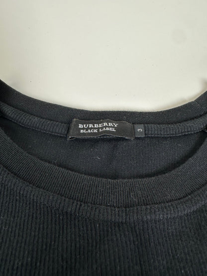 Vintage Burberry Cotton T-shirt Black L