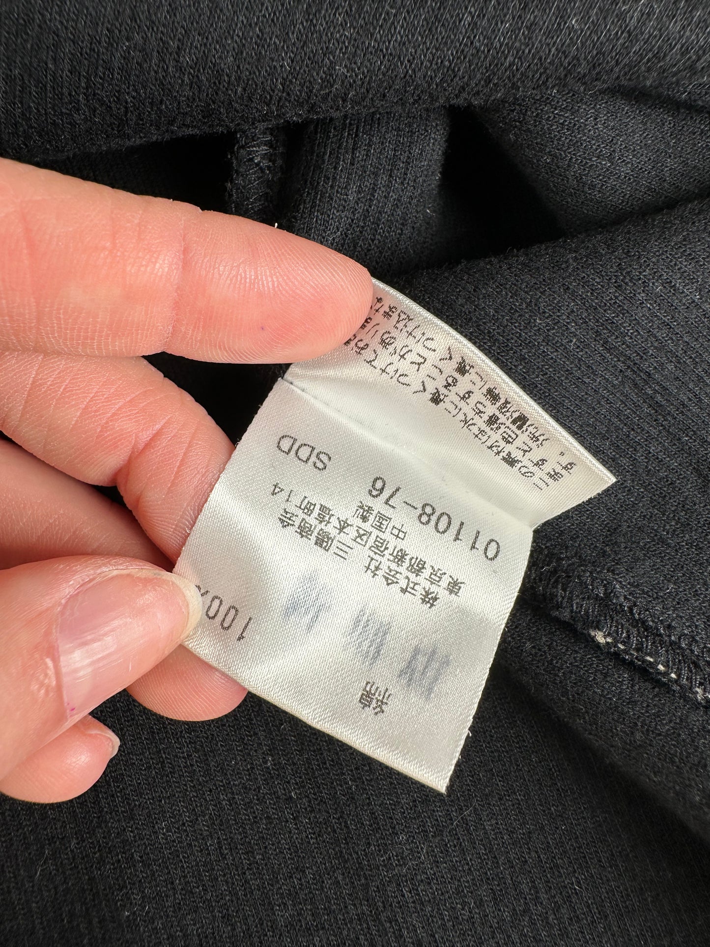 Vintage Burberry Cotton T-shirt Black L