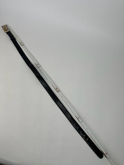 Vintage Celine Paris Leather belt black