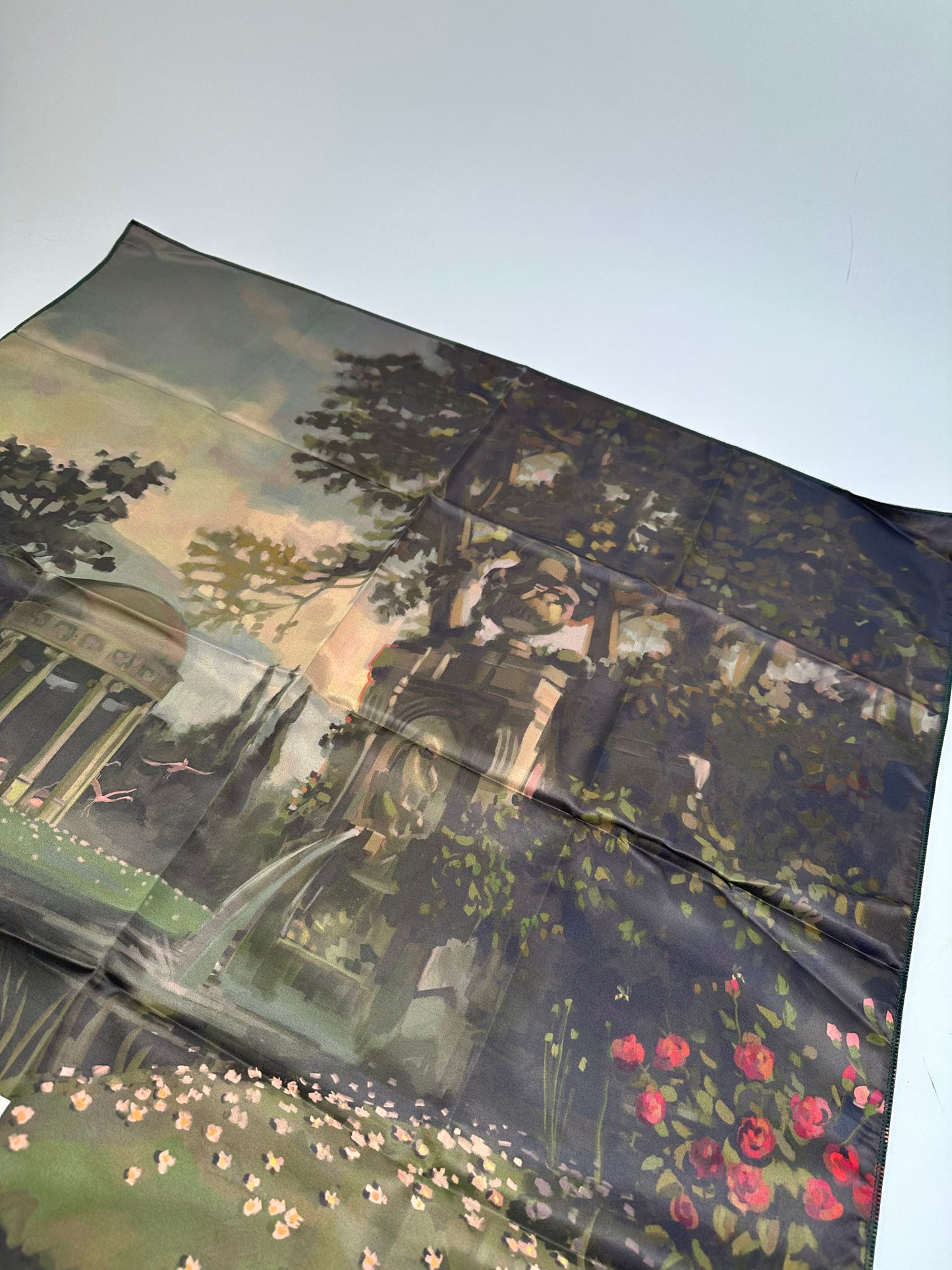 Vintage Gucci Silk Scarf Abstract