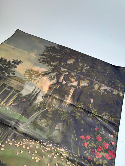 Vintage Gucci Silk Scarf Abstract