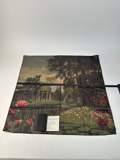 Vintage Gucci Silk Scarf Abstract